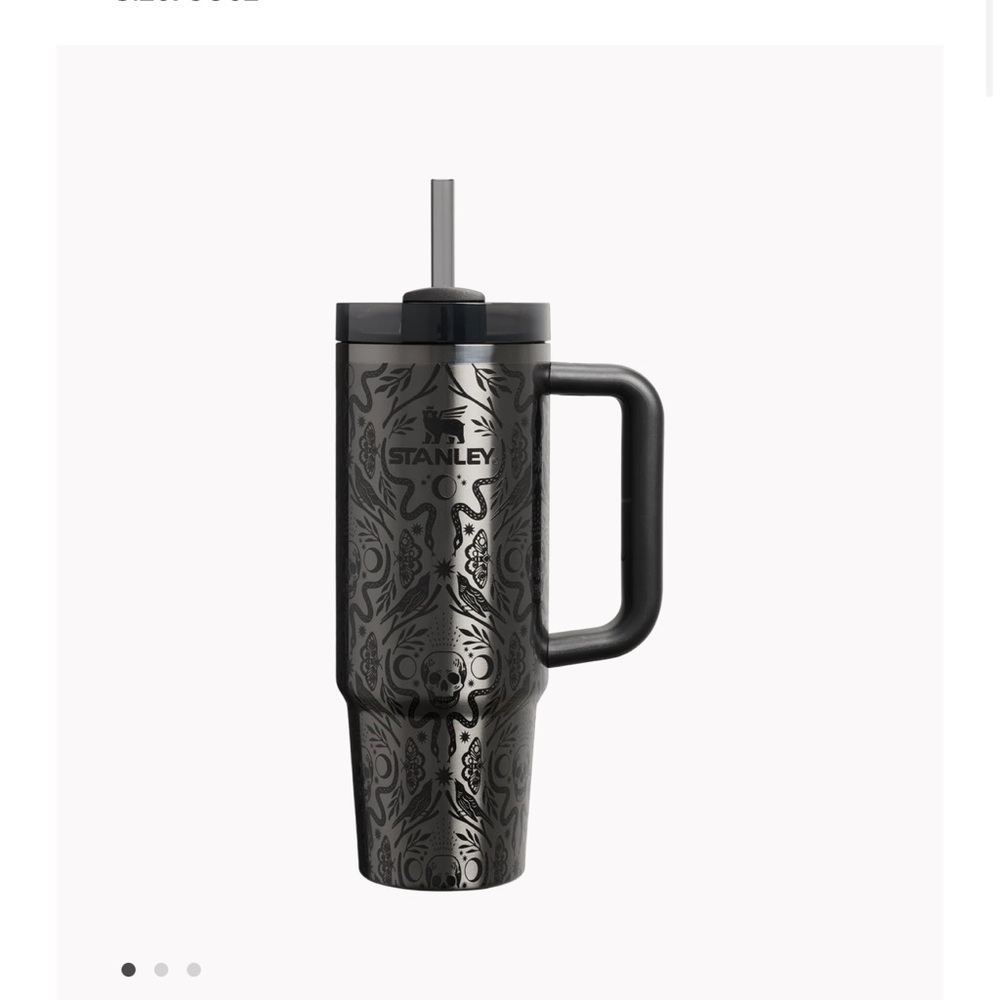 Stanley Black Patterned Tumbler